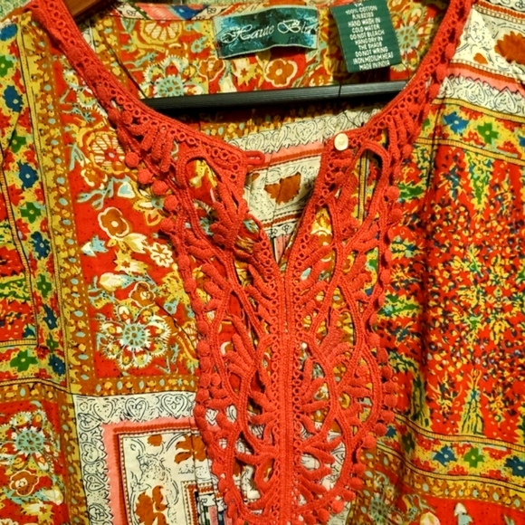 Bohemian Sleeveless Tunic - Picture 5 of 6